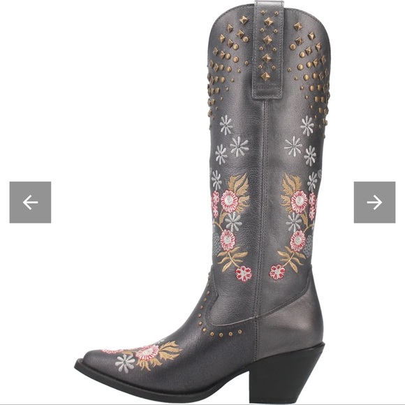 Dingo Poppy Leather Boots - Picture 3 of 8